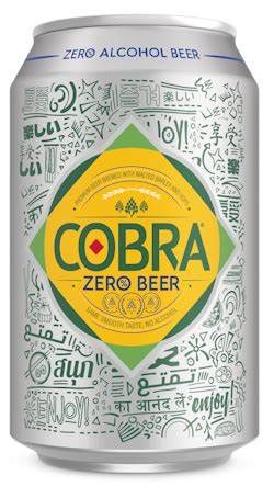 cobra zero non alcoholic beer.